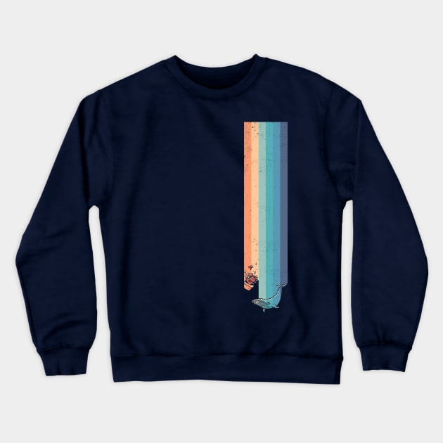 Vintage Hitchhiker Crewneck Sweatshirt by kg07_shirts